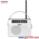 SANGEAN PR-D6(公司貨):::FM/AM二波段復古收音機,內建喇叭,刷卡不加價或3期零利率,PRD6