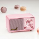 【金響電器】現貨,SANGEAN Mozart-Pink粉紅色(公司貨):::FM調頻收音機,藍芽喇叭,AUX-IN,內建USB充電式鋰電池
