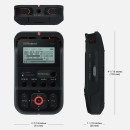 代購,Roland R-07-BK黑色(日本國內款):::24bit 96kHz,WAV/MP3,數位錄音機,Hi-Res音源對應,app無線錄音,插SD卡,刷卡或3期,R07