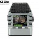 已完售,ZOOM Q2n/S銀色(日本國內款):::[Handy Video Recorder],SDXC卡對應,免運費,刷卡或3期零利率,Q-2nw