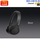 客訂商品,SONY WH-H810/B黑色(公司貨):::支援App,Hi-Res音源,高音質無線藍牙耳罩式耳機,免持通話,刷卡或3期,WHH810
