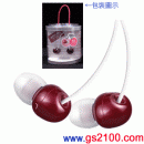 Pioneer SE-CL23-DR:::內耳塞式耳機(人氣櫻桃耳機)附集線器,刷卡不加價或3期零利率(免運費商品)