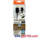 CAMKA HD1308BK(黑色):::標準HDMI(A)-Mini HDMI(C),0.8m,線徑φ2.5mm,刷卡不加價或3期零利率,免運費商品