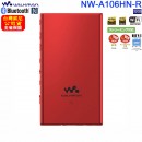 SONY NW-A106HN/R紅色(公司貨):::Walkman,Hi-Res,高音質隨身數位播放器,Android,32GB,microSD,附入耳式耳機,刷卡或3期,NWA106HN
