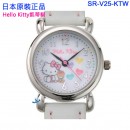 Hello Kitty凱蒂貓 SR-V25-KTW白色(日本原裝):::流行錶,卡通錶,兒童錶,孩童錶,學生錶,時尚錶,刷卡或3期,SRV25